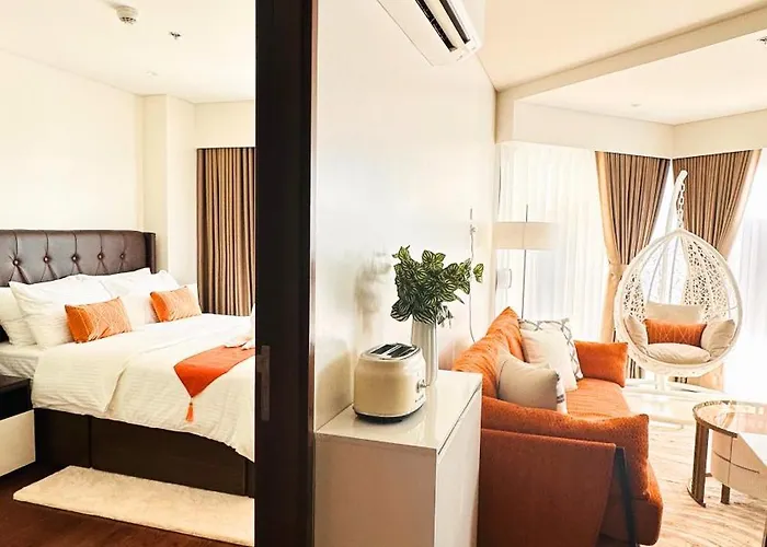 Living 1br Corner With Balcony Appartement *
