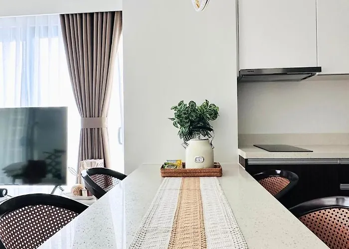 Living 1br Corner With Balcony Appartement